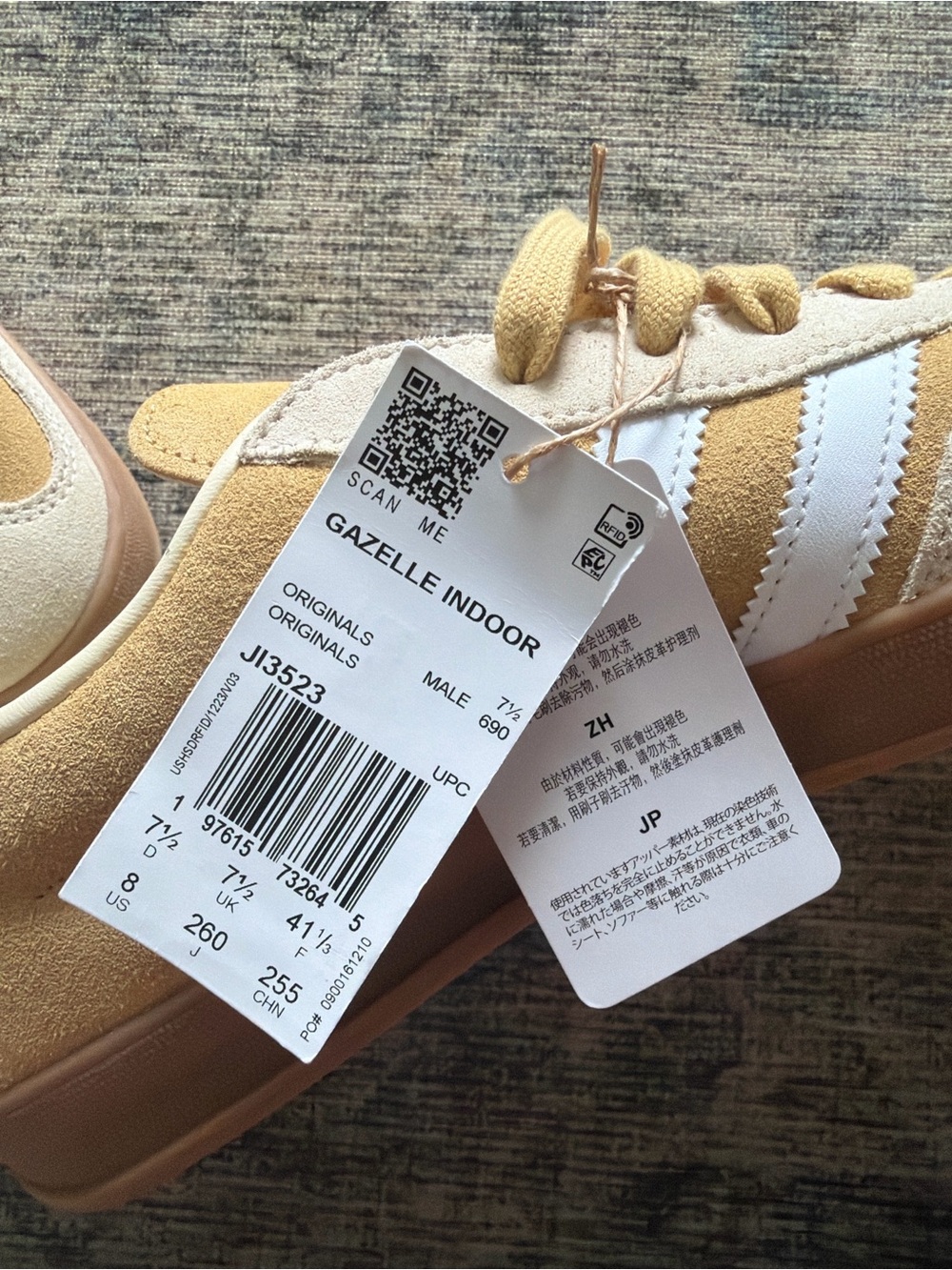 adidas Gazelle Indoor Sneakers - Picture 7 of 8